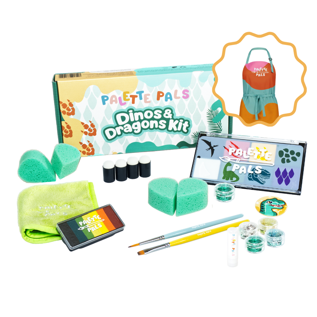 The Themed Face Paint Gift Bundle - Dinos & Dragons