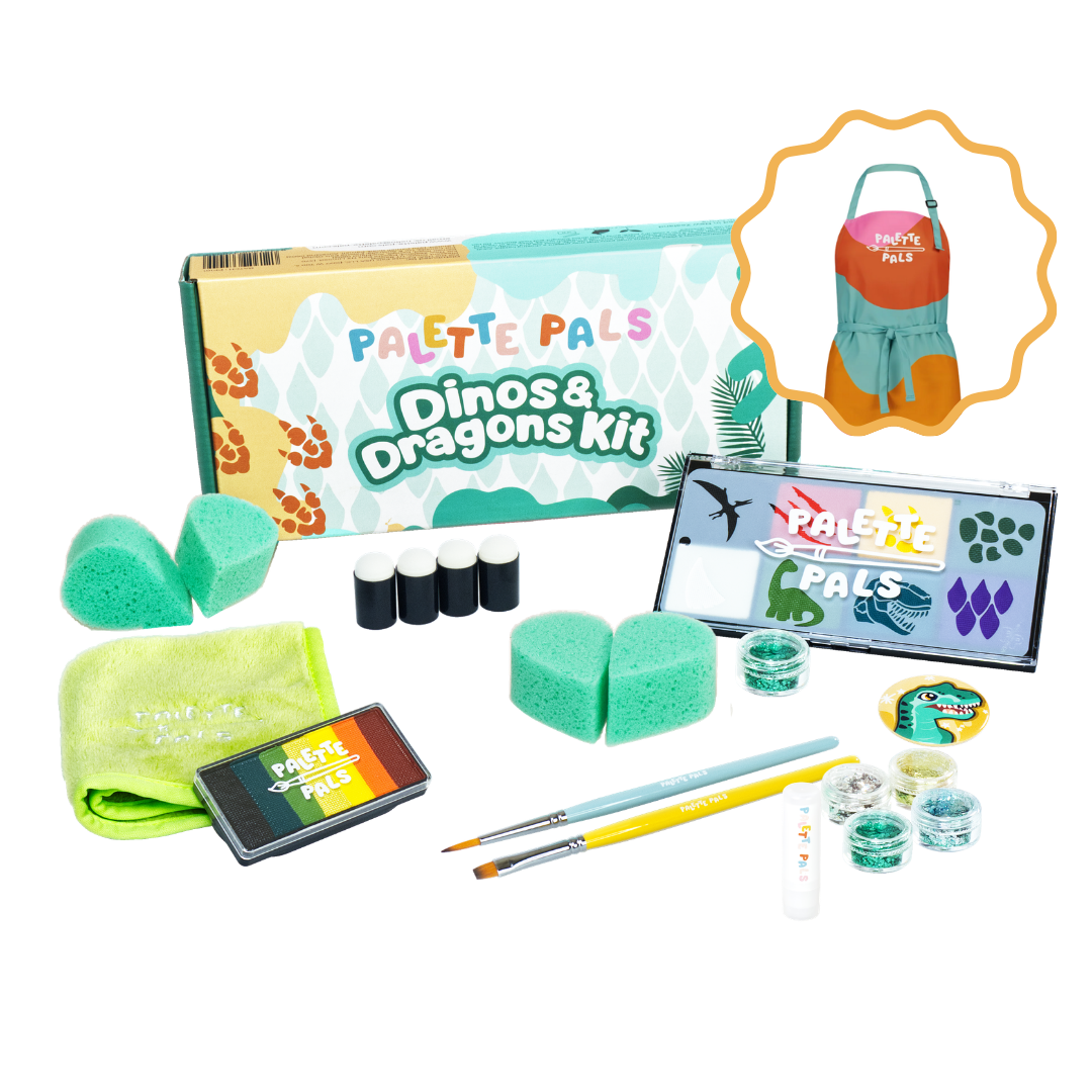The Themed Face Paint Gift Bundle - Dinos & Dragons