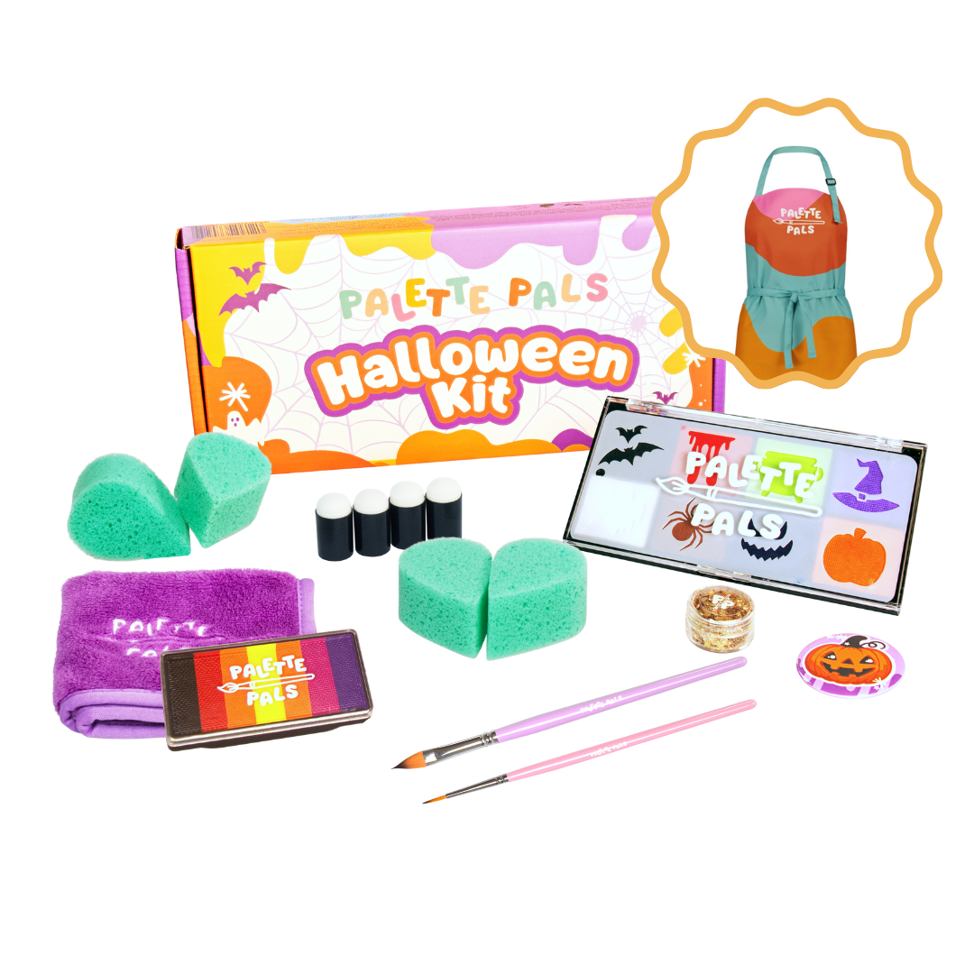 The Halloween Face Paint Kit & Apron